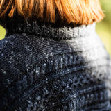 The Cibin Merino Wool Blend Poncho - Grey
