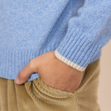 The Rodna Wool Jumper - Sky Blue