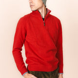 The Rodna Wool Jumper - Red