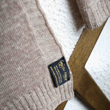 The Hemp & Wool Scarf - Beige