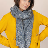 The Hemp & Wool Scarf - Grey