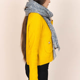 The Hemp & Wool Scarf - Grey