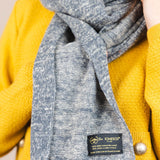 The Hemp & Wool Scarf - Grey