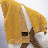 The Hemp & Wool Scarf - Mustard