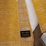 The Hemp & Wool Scarf - Mustard