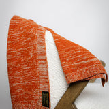 The Hemp & Wool Scarf - Orange