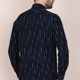 The Calimani Linen Shirt - Navy Blue