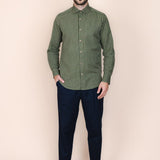 The Calimani Linen Shirt - Khaki