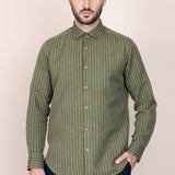 The Calimani Linen Shirt - Khaki