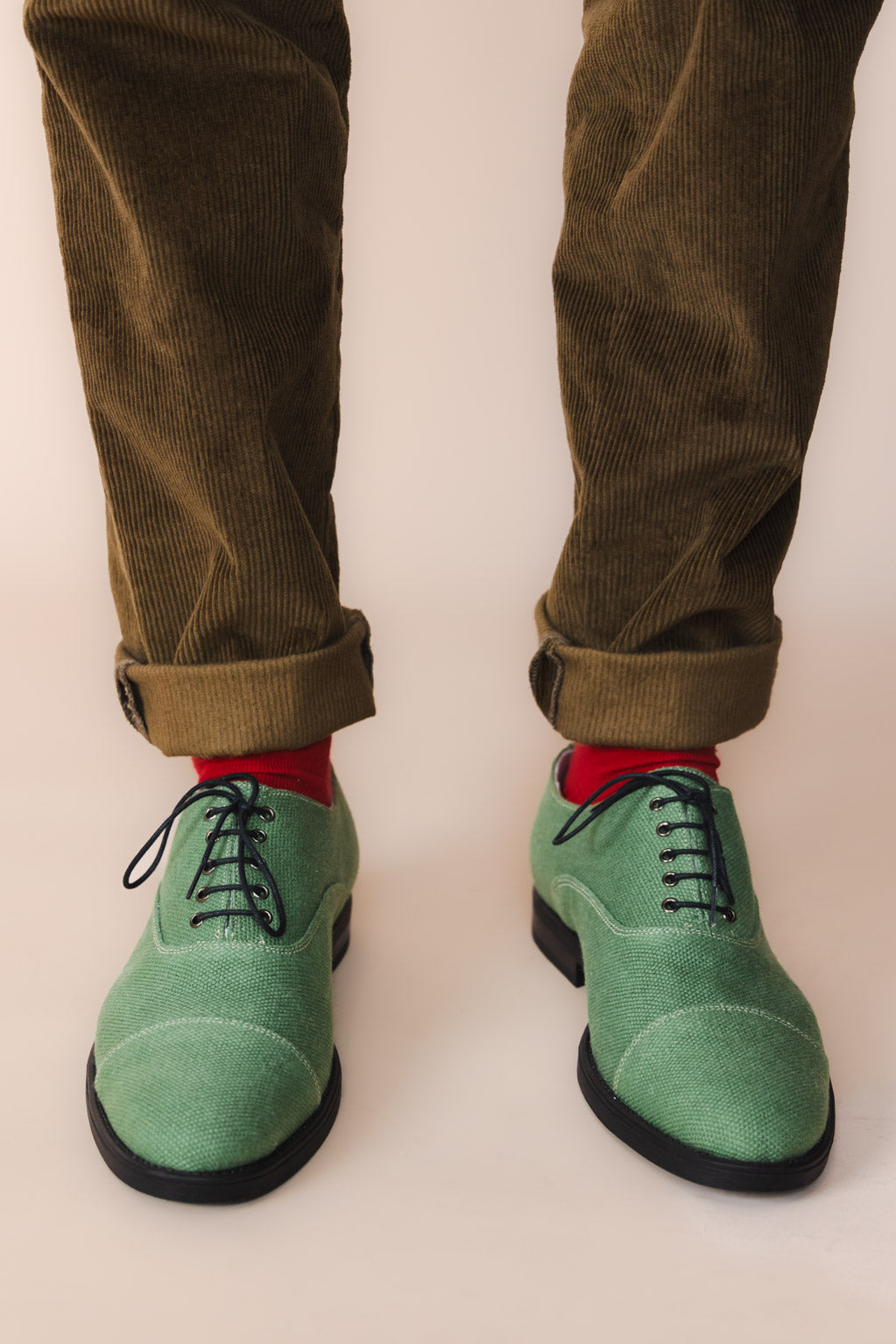 The Danube Hemp Shoes - Green