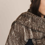 The Hemp & Wool Scarf - Brown