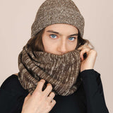 The Hemp & Wool Scarf - Brown