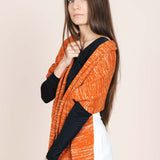 The Hemp & Wool Scarf - Orange