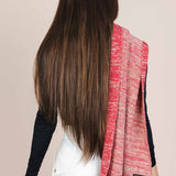 The Hemp & Wool Scarf - Pink