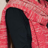The Hemp & Wool Scarf - Pink