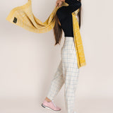 The Hemp & Wool Scarf - Yellow