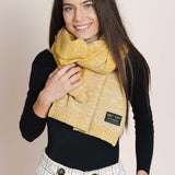 The Hemp & Wool Scarf - Yellow