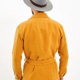 Safari Hemp Jacket - Mustard