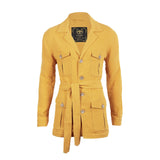 Safari Hemp Jacket - Mustard