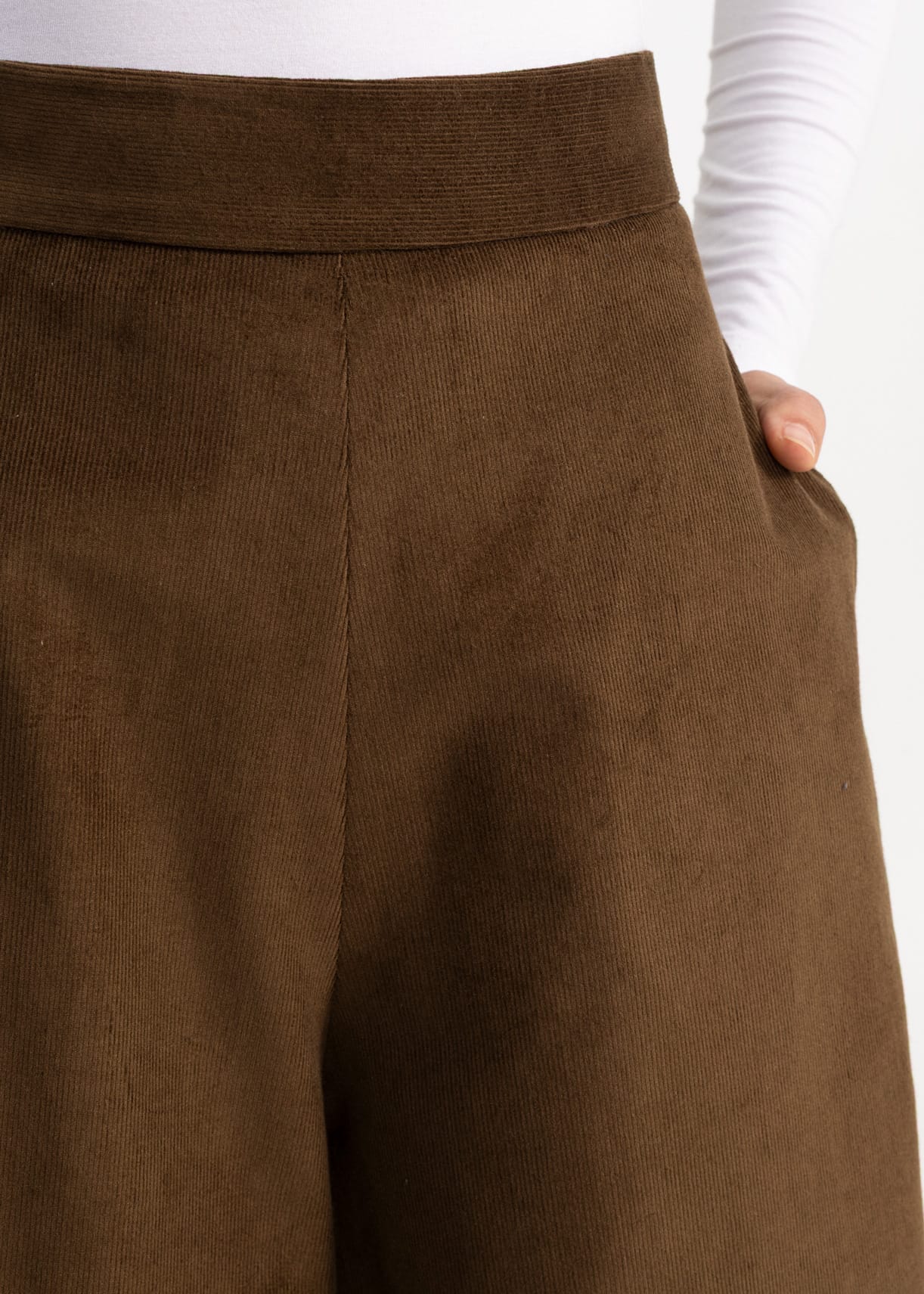 Corduroy Palazzo Trousers