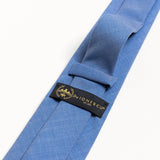 The 100% Linen Tie - Light Blue