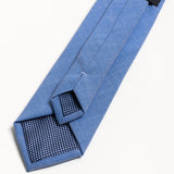 The 100% Linen Tie - Light Blue