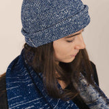 The Hemp Wool Beanie - Blue