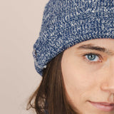 The Hemp Wool Beanie - Blue