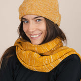 The Hemp Wool Beanie - Mustard