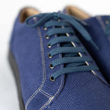 The Bega Hemp Sneakers - Blue