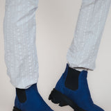The Bistritz Hemp Ladies Boots - Blue