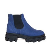 Die Bistritz Hemp Damenstiefel – Blau