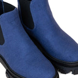 The Bistritz Hemp Ladies Boots - Blue