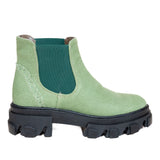 The Bistritz Hemp Ladies Boots - Green