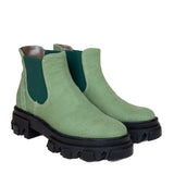 The Bistritz Hemp Ladies Boots - Green