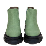 Die Bistritz Hemp Damenstiefel – Grün