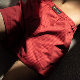 The Cotton Boxer Shorts - Red