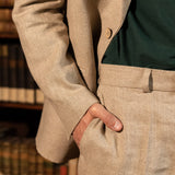 The Hamba Linen Suit - Dark Beige