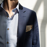The "Hamba" Linen Suit - Navy Blue