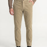 Pantaloni "Comarnic" Velur – Bej