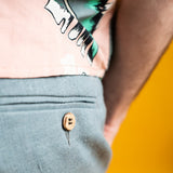 Dacian Hemp Trousers – Slate Blue