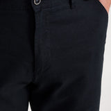 The Carpatica Linen Cotton Trousers - Navy Blue