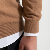 Der Monor-Woll-Cardigan – Beige