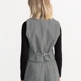 The Figa Wool Waistcoat - Alba Check