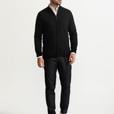 The Rodna Wool Cardigan - Black