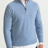 Der Rodna-Wollpullover – Himmelblau