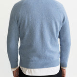 Der Rodna-Wollpullover – Himmelblau