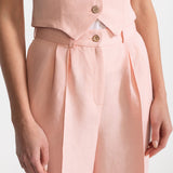 The Figa Linen Set - Pink