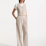 The Figa Linen Set - Beige