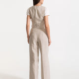 The Figa Linen Set - Beige
